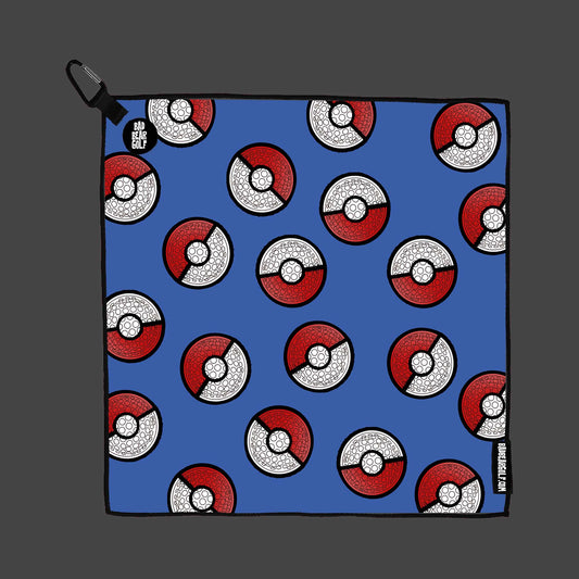 POKEBLUE GOLF TOWEL